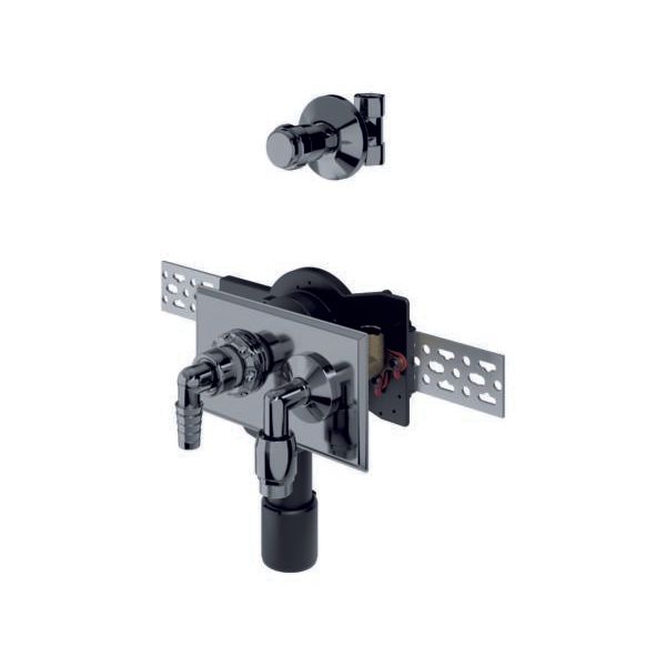 Dallmer - Waschgeräte-Siphon 405 Wandeinbau, DN40/DN50