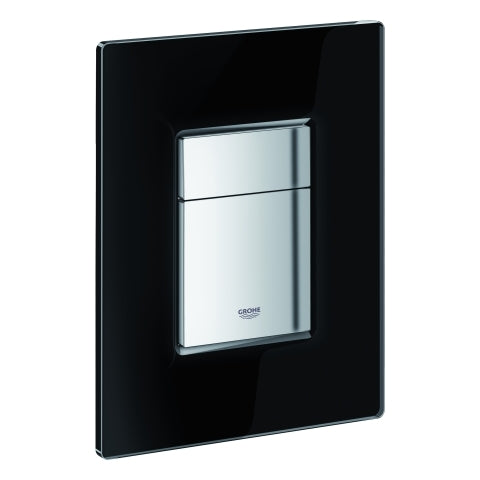 Grohe - WC-Betätigung Skate Cosmopolitan 38845 mit Glasoberfläche velvet black