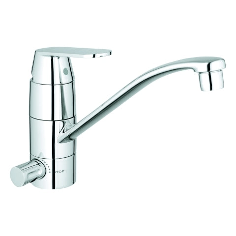 Grohe - Spültisch EHM EUROSMART C 31161 flacher Auslauf Absperrventil chrom