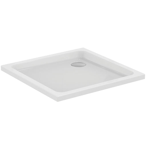 Ideal Standard - Rechteck-Brausewanne HOTLINE NEU, 800x800x80mm, Weiß