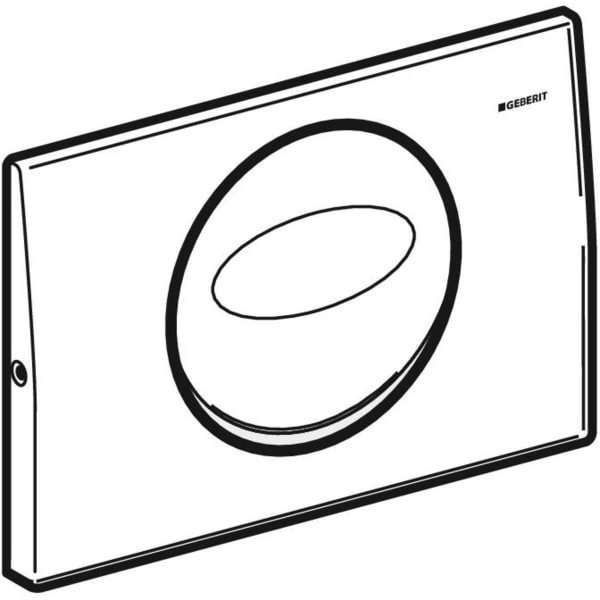 Geberit Vertriebs - Mambo BetPl.für WC-Steuerung mit elektron. Spülauslösung