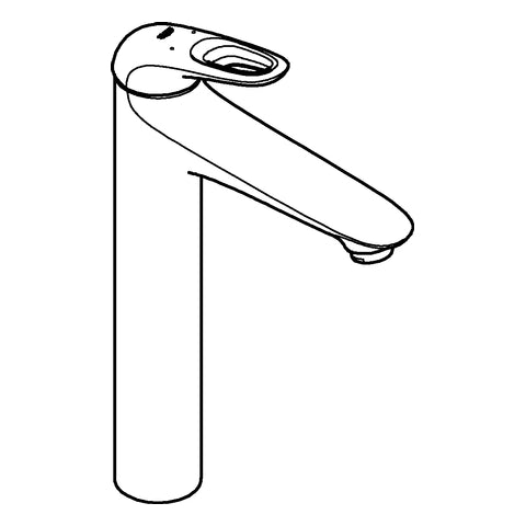 Grohe - EH-WT-Batterie EUROSTYLE 23570 XL-Size gl.Körper moon white/chrom