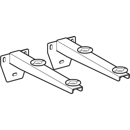 Geberit Vertriebs - Wandkonsolen (2Stück), Länge 450mm verzinkt