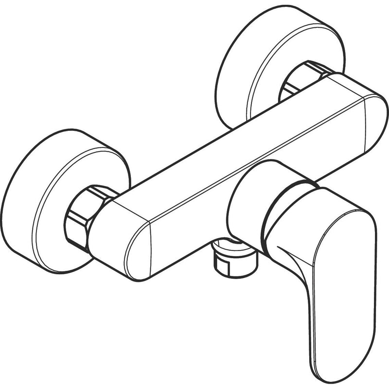 Hansgrohe - Brausemischer Aufputz Rebris S MSW