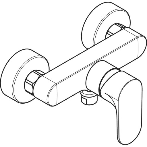 Hansgrohe - Brausemischer Aufputz Rebris S MSW