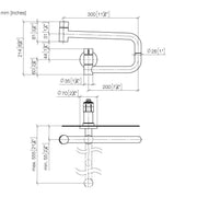 Dornbracht - Kaltwasservent. TARA Ultra 30805875 platin