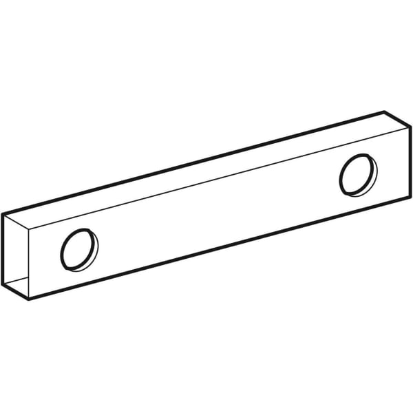 Geberit Vertriebs - Montageschiene, 4 St., XENO2, WT-US Modell 807740/41/42 und 807760/61/62