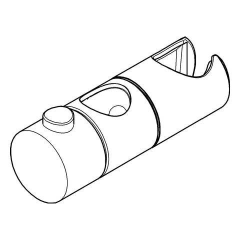 Grohe - Gleitelement 48099 chrom für Brausestange