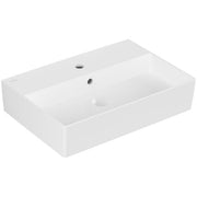 VILLEROY & BOCH - Waschbecken Memento 2.0 600x420mm re-eckig 1HL. m. ÜL. Stone White cplus