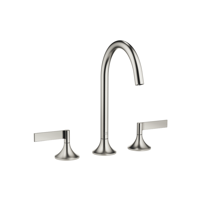 Dornbracht - WT-3-Lochbatt. m. Ablaufgarn. VAIA 20713819 platin gebürstet