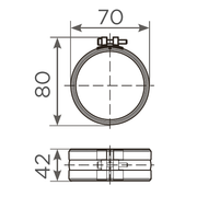 Fornatis - Rapid-S Verbinder DN50 mit EPDM Dichtung