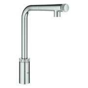 Grohe - SPT-Batterie MINTA Smart Control 31613 L-Ausl. azb. Spülbrause supersteel