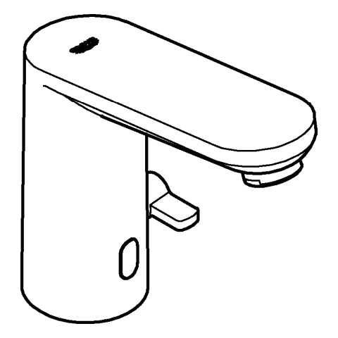 Grohe - WT-IR-Elektronik Eurosmart CE 36327_2 M-Size Mischung 6V chrom