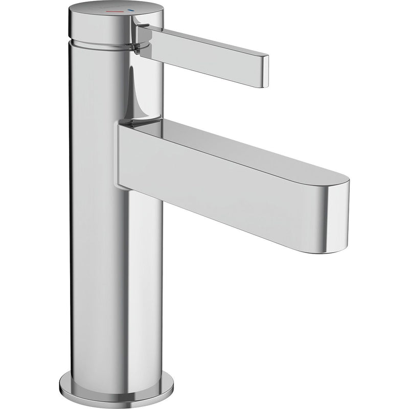 Hansgrohe - Waschtischmischer 100 CoolStart Finoris Push-Open Ablaufgarnitur chrom