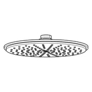 Grohe - Kopfbrause RAINSHOWER C 210 28368 moon white/chrom