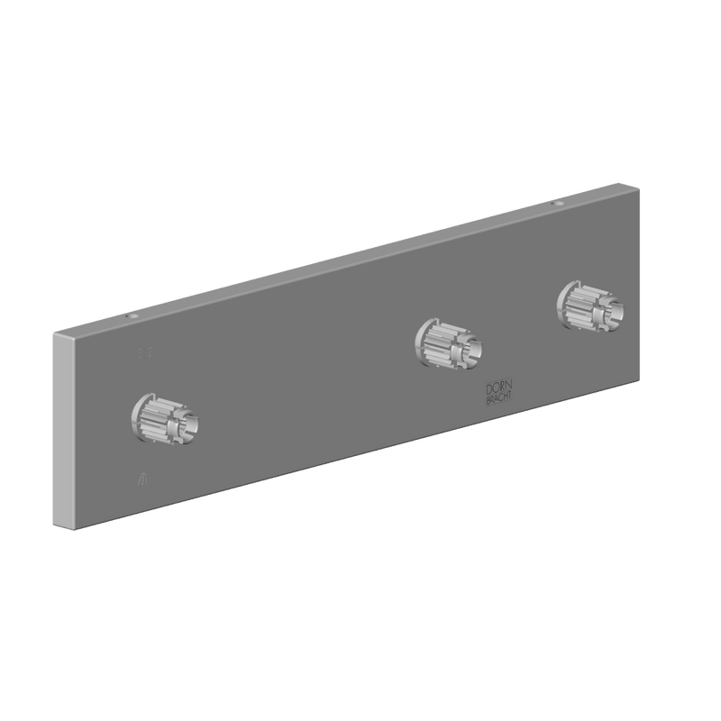 Dornbracht - Rosette Ersatzteile 04279801100 240 x 35 x 60 mm chrom