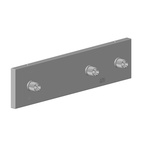 Dornbracht - Rosette Ersatzteile 04279801100 240 x 35 x 60 mm chrom