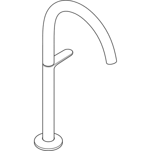 Hansgrohe - Waschtischmischer Select 260 AXOR One für Waschschüsseln mit Push-Open chrom