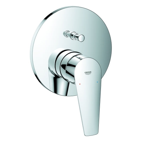 Grohe - EH-Wannenbatterie BAUEDGE 24162_1 Fertigmontageset für 35600 chrom