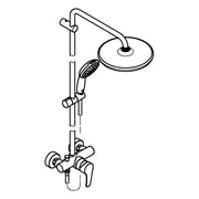 Grohe - Duschsystem Tempesta 250 26673_1 Brausebatterie KB Tempesta 250 chrom