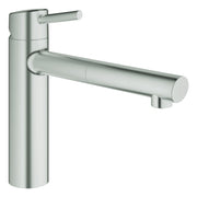 Grohe - Spültisch EHM CONCETTO 31129 ausziehbarer Mousseur supersteel