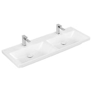 VILLEROY & BOCH - SchrankDWT Subway 3.0 1300x470mm re-eckig 2HL. o. ÜL. Weiß Alpin cplus