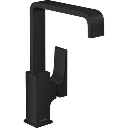Hansgrohe - Waschtischmischer 230 METROPOL mattschwarz Schwenkausl.Push-Open Abl