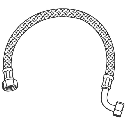 Grohe - Druckschlauch 45704000 flexibel L: 300mm flexibel f. Mehrlochkombination