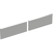 Geberit Vertriebs - Schubladenfront Platin, 2 Stück zu ICON WTU 840222