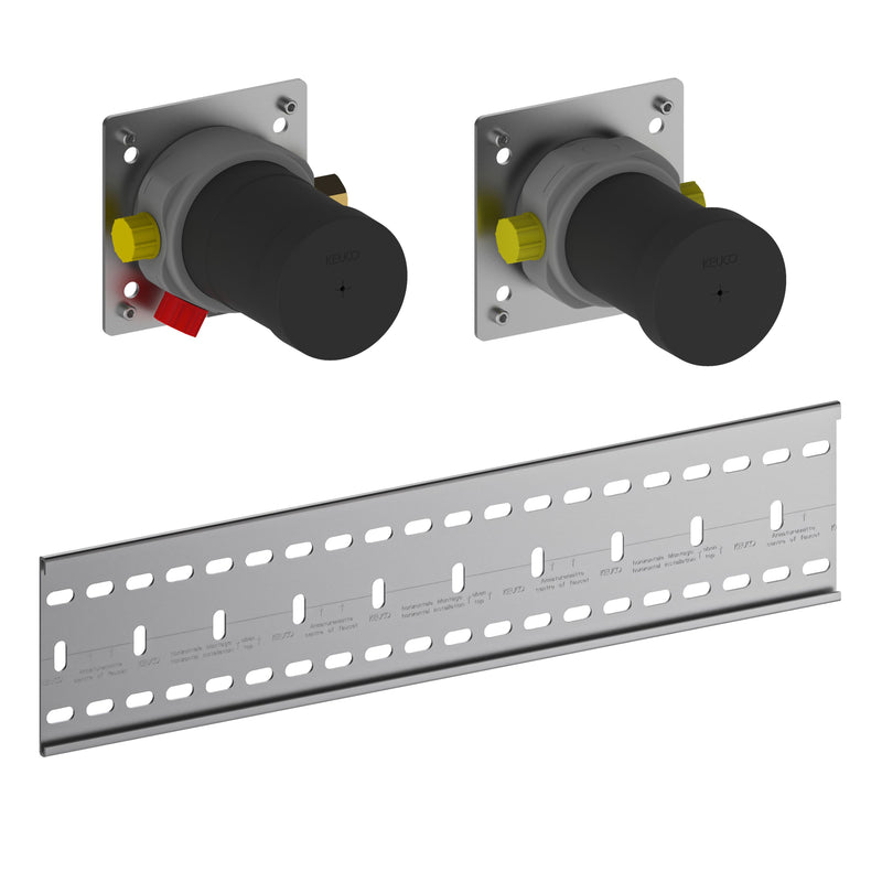KEUCO - Unterputz-Grundkörper-Set für Thermostatarmatur 53553000010