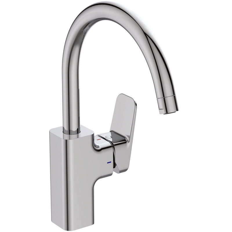 Ideal Standard - Küchenarmatur CERAPLAN Ausld.200mm m.h.Rohrauslauf Chrom