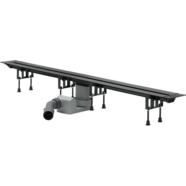 Viega - Duschrinnen-Grundkörper ADVANTIX Vario 4965.10 300-1200mm Kunststoff