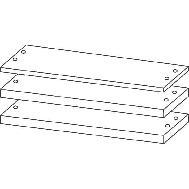 Hansgrohe - uBox universal Höhenplattenset 5 cm