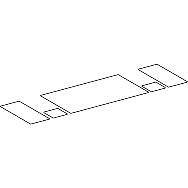 Geberit Vertriebs - Auszug Einlegmatten Set, MYDAY WT-US, Modell 824130-824133