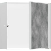 Hansgrohe - XtraStoris Rock Wandnische mit befliesb.Tür 300 x 300 x 140 mm MW
