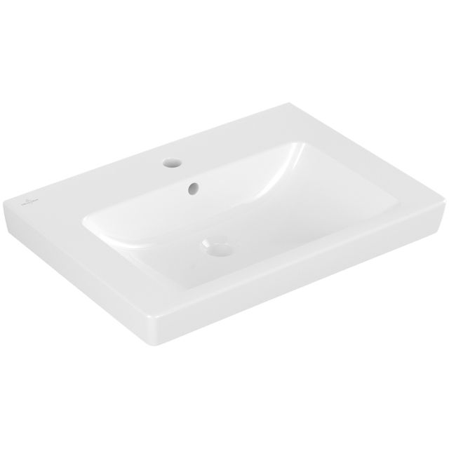 VILLEROY & BOCH - WT Subway 2.0 711365 650x470mm re-eckig 1HL. m. ÜL. Weiß Alpin cplus