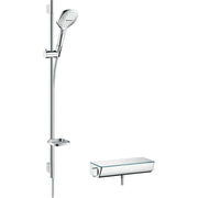 Hansgrohe - Brausegarnitur RAINDANCE Select E 120 m. Therm. 900mm 27039400 weiß chrom