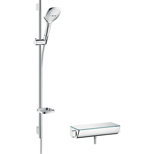Hansgrohe - Brausegarnitur RAINDANCE Select E 120 m. Therm. 900mm 27039400 weiß chrom