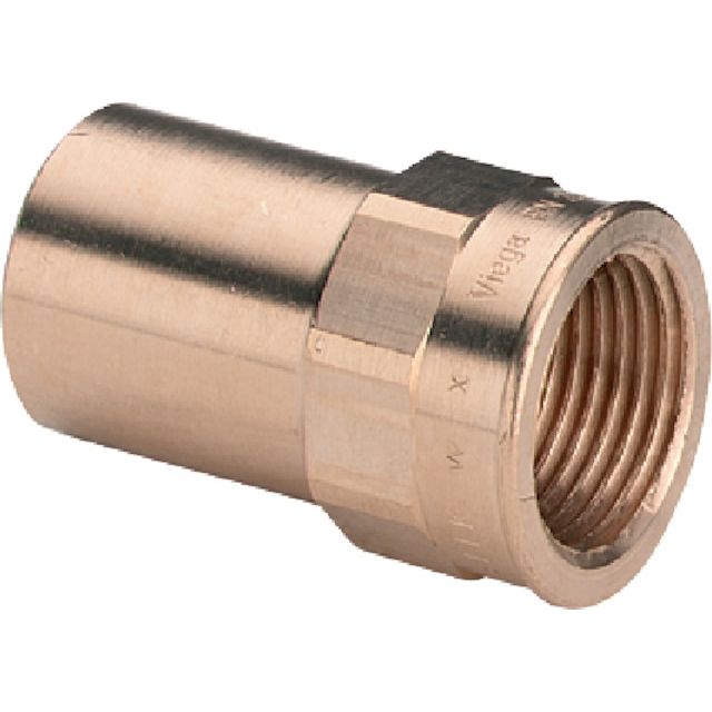 Viega - Einsteckstück SANPRESS 2212.1 35mm x 1 IG Siliziumbronze