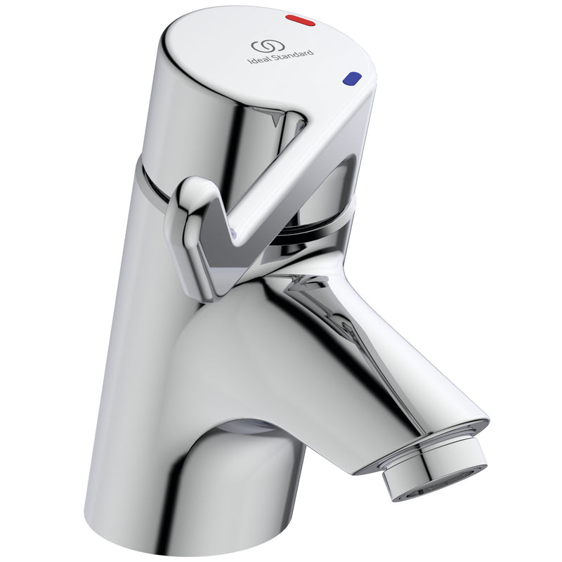 Ideal Standard - WT-Sicherheitsarmatur CERAPLUS B8220A Bedienhebel 120mm o.Ablaufg.chrom