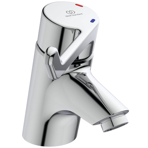 Ideal Standard - WT-Sicherheitsarmatur CERAPLUS B8220A Bedienhebel 120mm o.Ablaufg.chrom