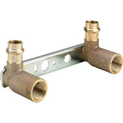 Viega - Montageeinheit SANPRESS 2221.1 15 x 1/2 IG x 45x80/150mm Rotguss