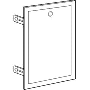 Viega - Abdeckung 2241.90 400x545mm Stahl weiß