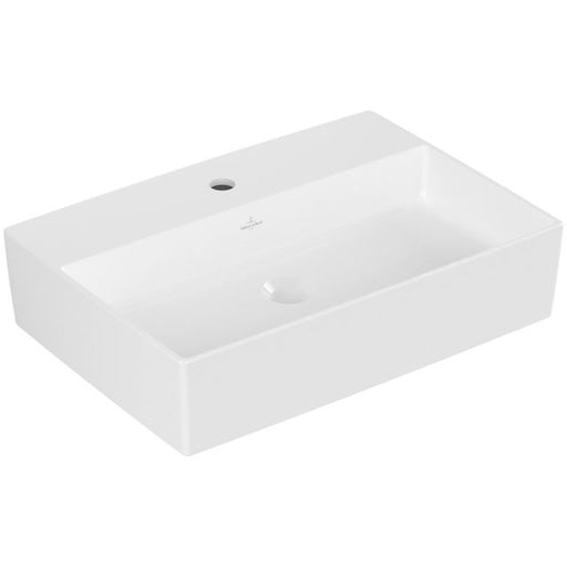 VILLEROY & BOCH - AWT MEMENTO 2.0 4A07 600x420mm mittl HL durchgest o ÜL Eckig Weiß Alpin C