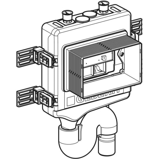 Geberit Vertriebs - HS50 Hygienesp. mit 2 Wasseranschl. d:50mm
