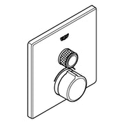 Grohe - Unterputzmischer SmartControl 29147 eckig FMS 1 Absperrventil chrom