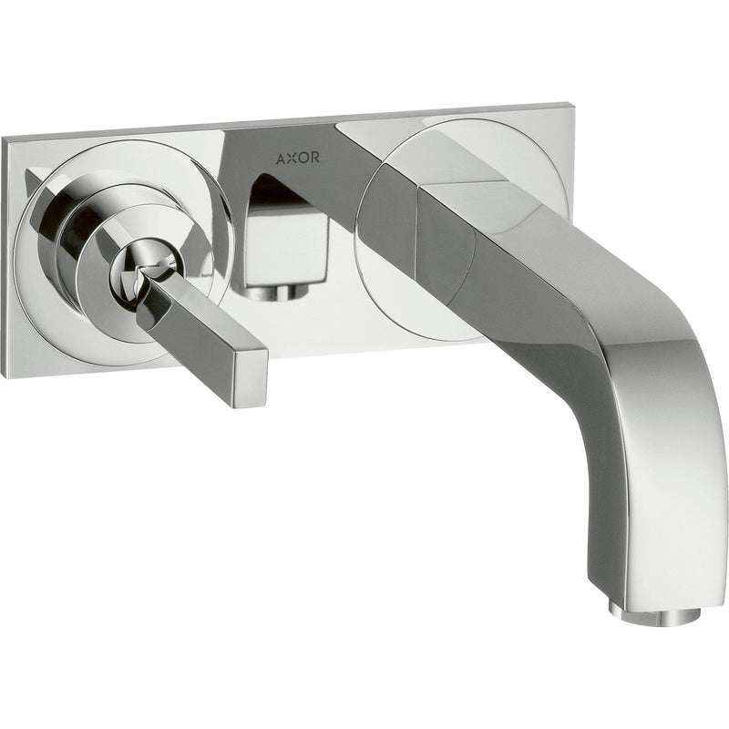 Hansgrohe - Waschtisch EHM UP AXOR CITTERIO 39115 chrom Fertigset m.Platte