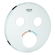 Grohe - Rosette 49033 für SmartControl UP-THM mit 2 ASV moon white