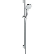 Hansgrohe - Brausenset CROMA Select E Vario EcoSmart/UNICA 900mm weiß/chrom