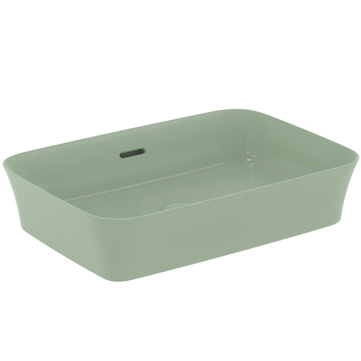 Ideal Standard - Schale IPALYSS, o.Hl., m.Ül., 550x380x120mm, Salbeigrün